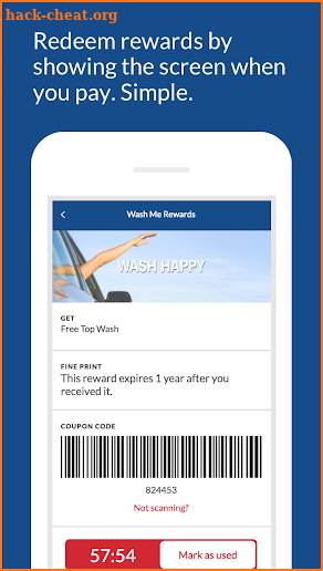 Wash Me Rewards screenshot