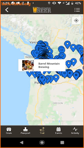 Washington Beer Commission screenshot