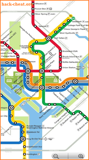 Washington DC Metro Map (Offline) screenshot