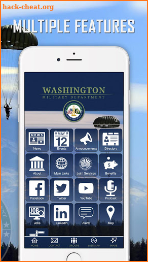 Washington Military Department screenshot