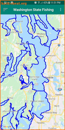 Washington State Fishing App screenshot