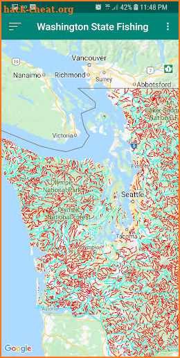 Washington State Fishing App screenshot