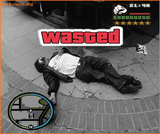 Wasted Photo Editor: Gangster Sticker screenshot