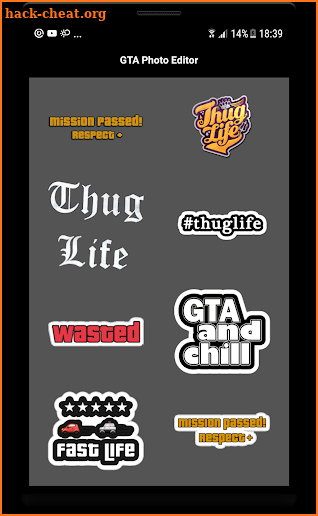 Wasted Photo Editor: Gangster Sticker screenshot