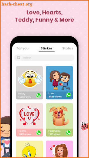 WAsticker 2021 - Stickers for WhatsApp screenshot