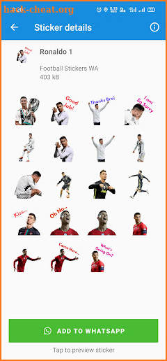 WASticker - Football Stickers screenshot