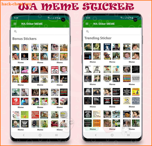 WASticker MEME Stickers WAStickerApps for WhatsApp screenshot