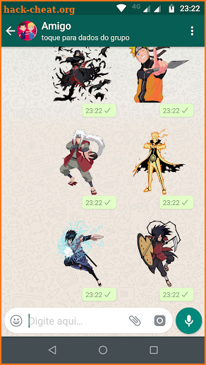 WAStickerApps - Anime Sticker para WhatsApp screenshot