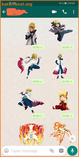 WAStickerApps Anime Stickers screenshot