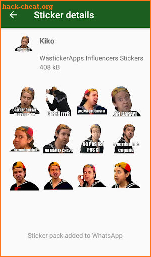 WAstickerApps Chavo del 8 Memes Stickers screenshot