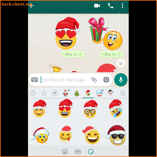 WAStickerApps - Christmas stickers screenshot