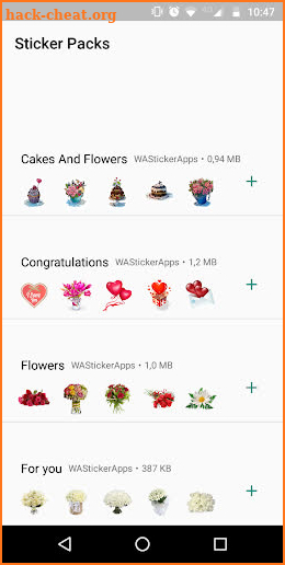 🌹🌺 WAStickerApps - Flowers screenshot