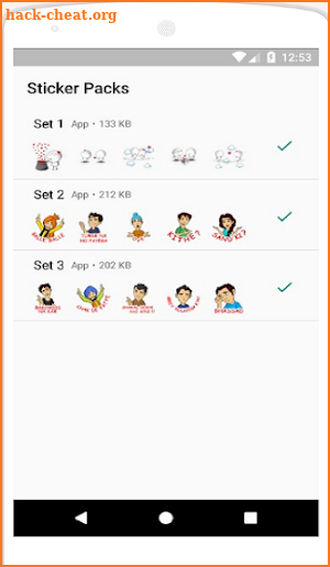 WAStickerApps for Indian Sticker screenshot