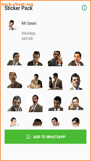 WAStickerapps Funny Comedy Stickers screenshot