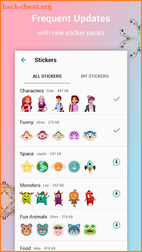 WAStickerApps - Funny Sticker Packs for Chat screenshot