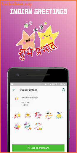 WAStickerApps - Greetings (Multi Language) screenshot