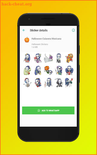 🎃 WAStickerApps - Halloween Stickers for WhatsApp screenshot