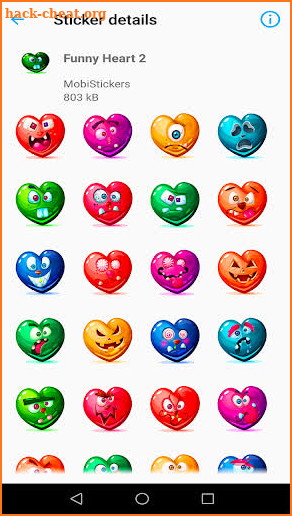 WAStickerApps Heart screenshot