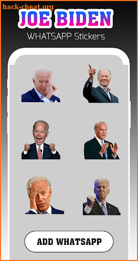 WAStickerApps - Joe Biden Stickers screenshot