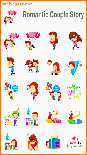 WAStickerApps Love For WhatsApp screenshot