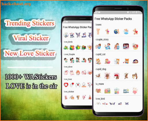 WAStickerApps Love of My Life Sticker for WhatsApp screenshot