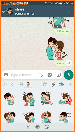 WAStickerApps - Love Stickers Pack For Whatsapp screenshot