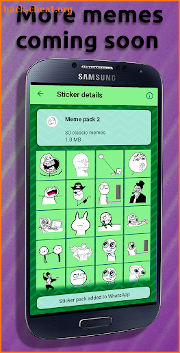 WAStickerApps Memes screenshot