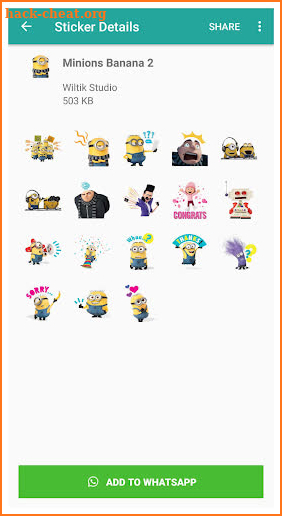 WAStickerApps Minion 2019 screenshot