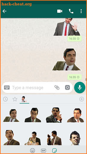 WAStickerapps Mr bean screenshot