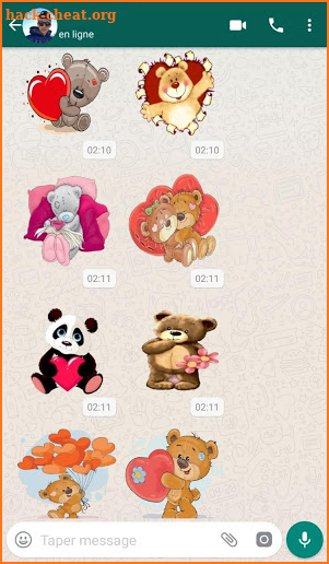 WAStickerApps - Teddy Bear Stickers screenshot