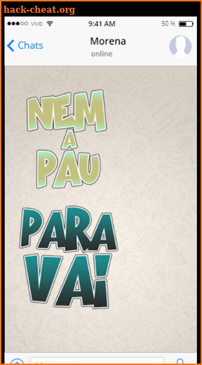 WAStickerApps Textos de Zueira screenshot