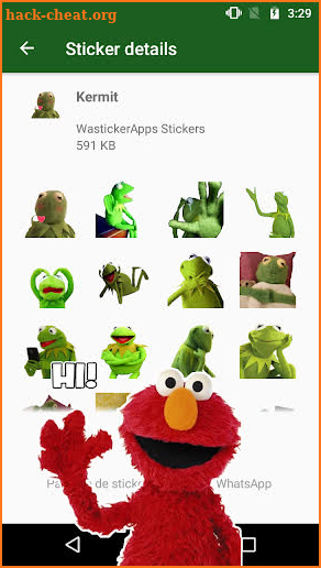 WAstickerApps TheMuppetstickers Memes screenshot