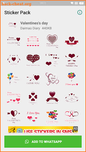 WAStickerapps - Valentines's day screenshot