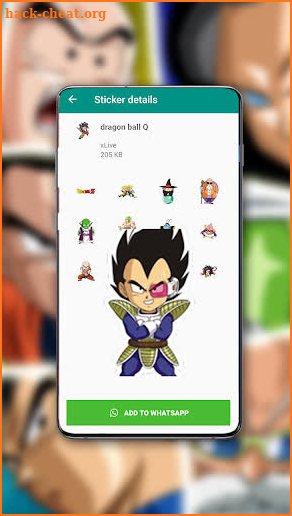 WAStickerApps WuKong for WhatsApp screenshot