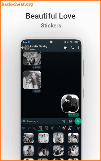 WASticker.ly Romantic Stickers screenshot