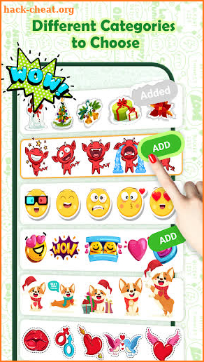 WA.Stickers - Stickers for WhatsApp, WAStickerApps screenshot