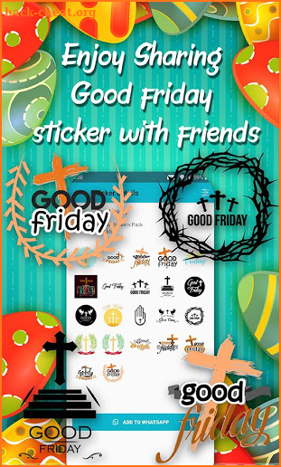 WAStickersApps - Easter Stickers and Easter eggs screenshot