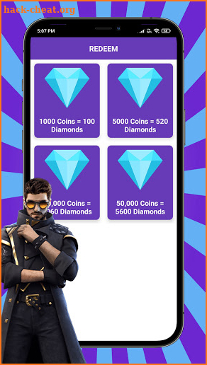 Watch and Earn Free Diamonds For FFire screenshot