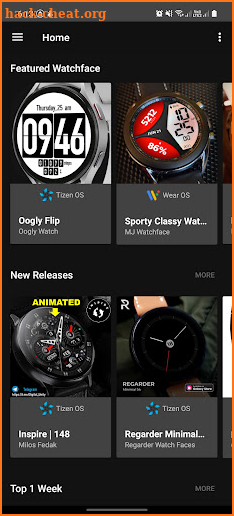 Watch Face Coupon Store screenshot