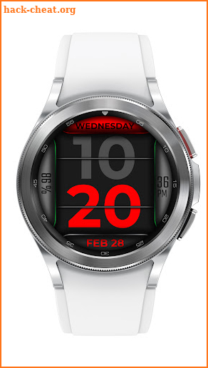 Watch Face H6 - Wear OS screenshot