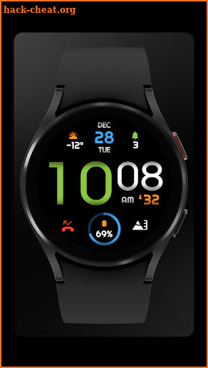 Watch4 IV Minimal Watch Face screenshot