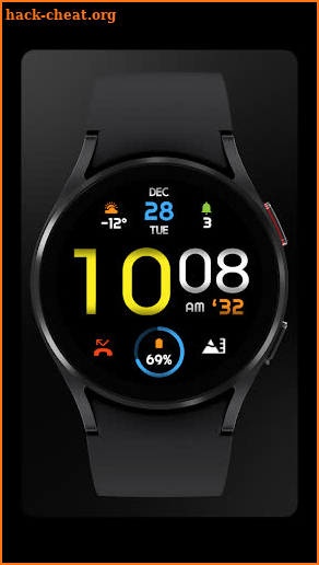 Watch4 IV Minimal Watch Face screenshot