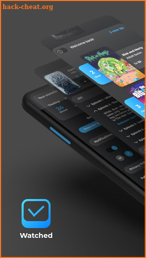 Watched - Track Your Shows screenshot