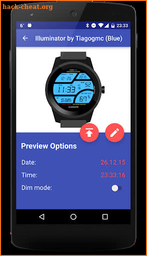 Watchface Builder For Wear OS (Android Wear) screenshot