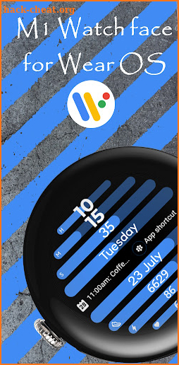 WatchFace M1 screenshot