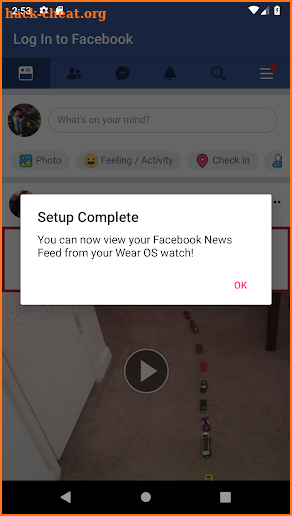 WatchFeed for Facebook screenshot