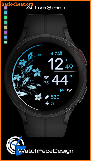 WaTchG007: Digital watch face screenshot