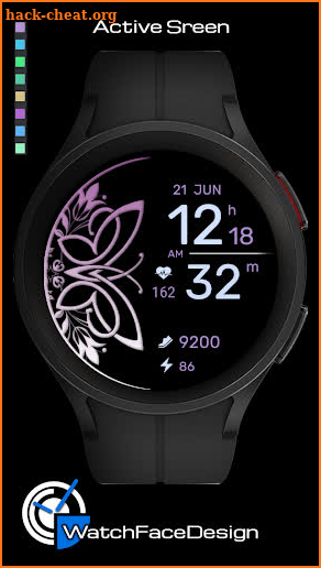 WaTchG007: Digital watch face screenshot