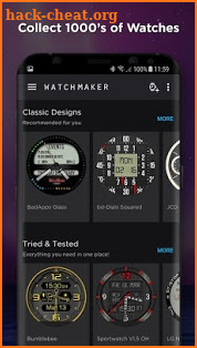 WatchMaker Watch Faces screenshot