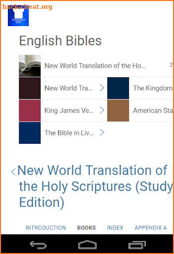 Watchtower Online Library screenshot